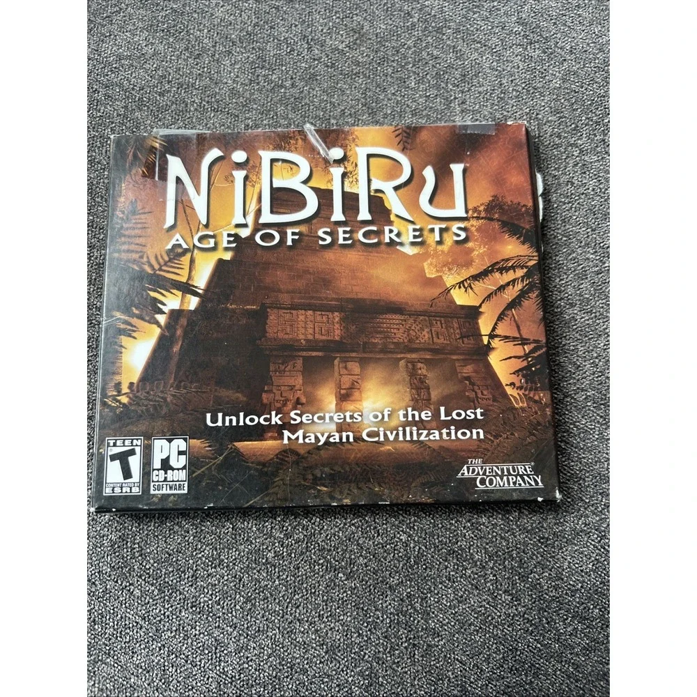 The Adventure Company NiBiRu Age of Secrets PC Game One Size Brown Mayan Mystery